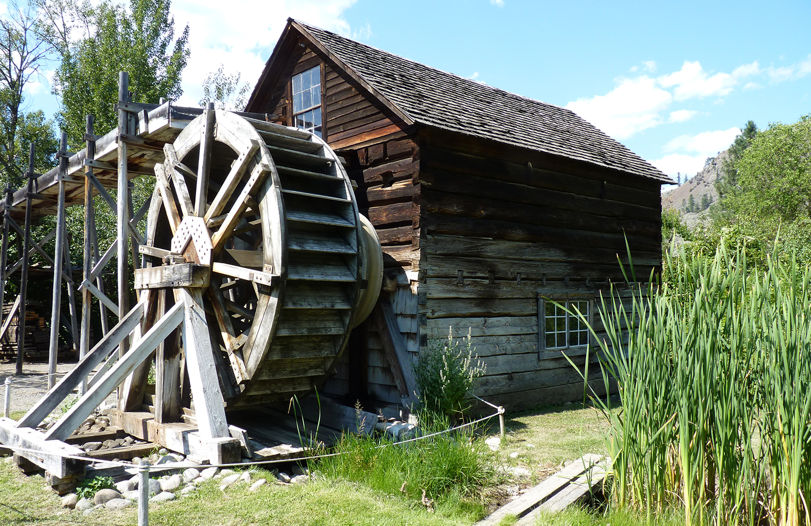 View of the Grist Mill located in Keremeos 